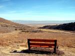 Mano Seca Bench at Selby Campground. Selby is located more to the north and more distant from Soda Lake Road. A good gravel road leads to the campground from Soda Lake Road over a distance of five miles.