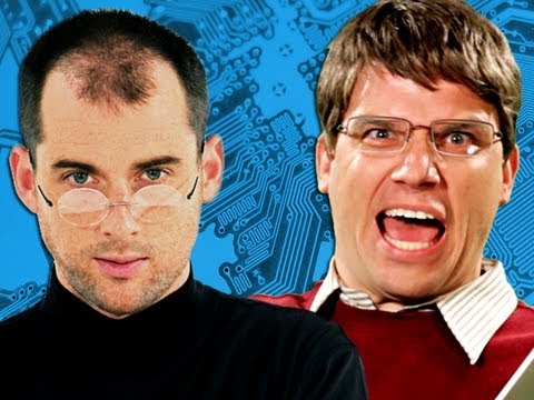 Steve Jobs vs Bill Gates. Epic Rap Battles of History Season 2.