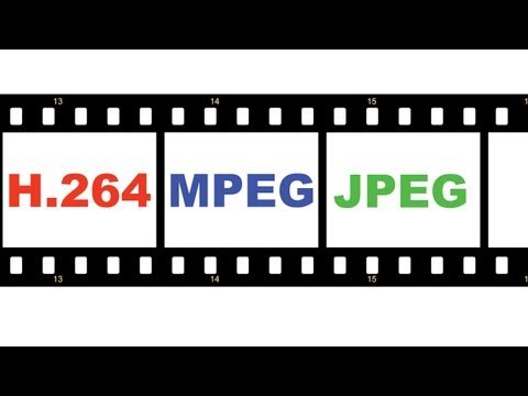 IP cameras and codecs: H.264, MPEG-4, JPEG and MxPEG