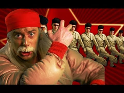 Hulk Hogan and Macho Man VS Kim Jong-il - Epic Rap Battles of History 5