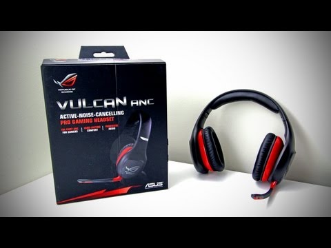 ASUS Vulcan ANC Gaming Headset Unboxing & Overview (UGPC 2012)