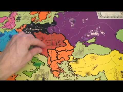 Diplomacy play Austria Hungary. Part 1 of 9