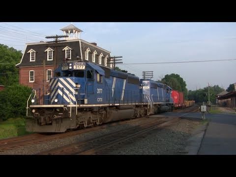 HD: Canadian Pacific and Norfolk Southern Trains on the NS Harrisburg Line: Summer 2011