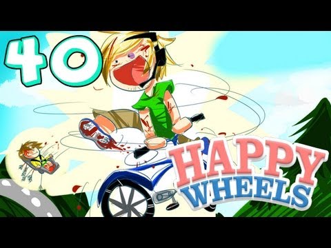 RIDING SANTA! - Happy Wheels - Part 40