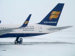 Icelandair Boeing 757-200 at Oslo Airport, Gardermoen