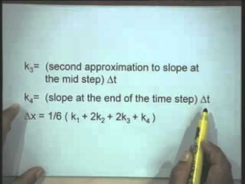 Lec-26 Numerical Integration Methods for Solving a Set of Ordinary Nonlinear Differential Equation