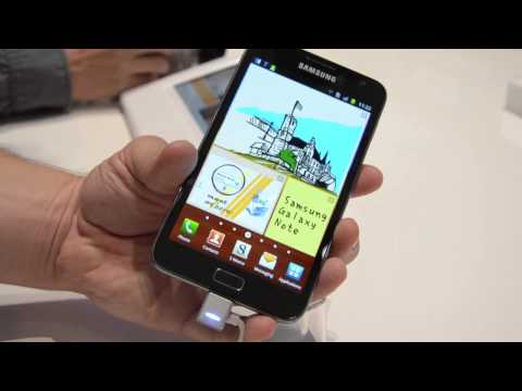 Samsung Galaxy Note hands-on