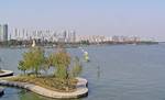 Suzhou Industrial Park (SIP) - West Bank of Jin Ji Lake. The Suzhou Industrial Park Export Processing Zone was approved to be established by the government in April 2000, with a planning area of 2.9 km2.