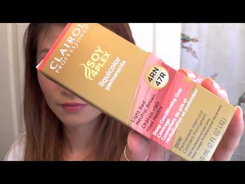 Home Hair Dye: Brown With Clairol 4RN47R