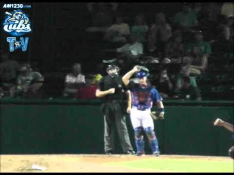 Umpire Ejects Daytona Cubs Music Man Derek Dye