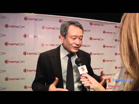 The Life of Pi - director Ang Lee exclusive interview from CinemaCon 2012