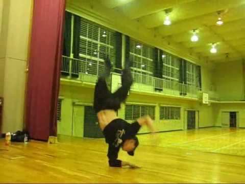 Bboy Kame@Practice 2010