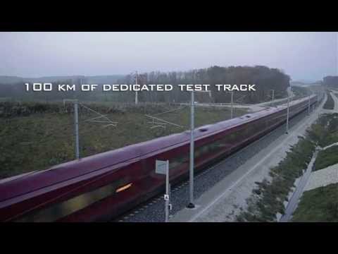 Testing AGV Alstom sur LGV Rhin-Rhône english version