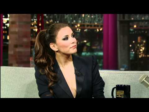 David Letterman - Eva Longoria's Wardrobe Malfunction