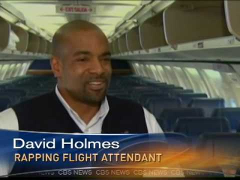 Rapping Flight Attendant