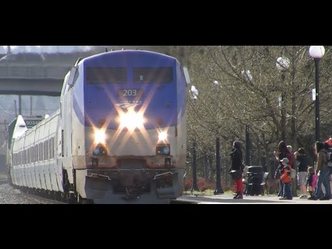 (HD) Amtrak Cascade to Portland, Oregon