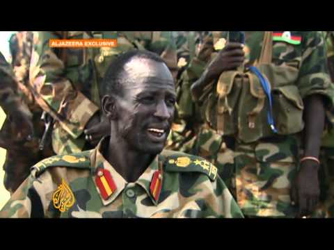 On the frontline with South Sudan's army