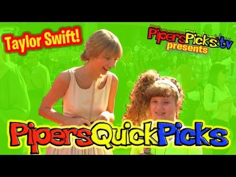 TAYLOR SWIFT RED CARPET interview + DANNY DeVITO & RHEA PERLMAN w PIPER REESE THE LORAX! (PQP #087)