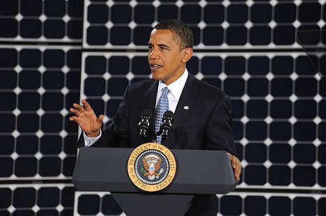 Barack Obama speaks at Nellis