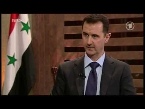 (ARD Mediathek) Exclusive interview with Syrian President Assad (English) Das Erste