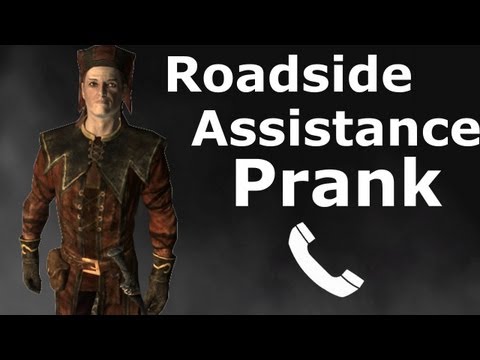 Cicero Calls Roadside Assistance - Skyrim Prank Call