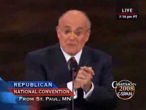 Former New York Mayor Rudy Giuliani Full Speech at the RNC