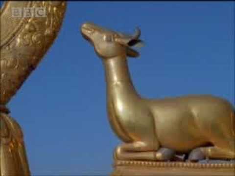 Michael Palin at the Potala Palace - BBC