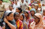 Relative and Family members of Food Poisoning victim at a Hospital in Kolkata on Tuesday 31 July 2012 . Two children were died and other 400 in hospitalised after eating a food at an iftaar Party in north 24 Pargana District on Tuesday