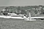 Sailplanes at the 1954 Championships with the three Schweizers of the USA team in the foreground