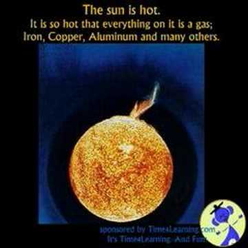 The Sun Is A Mass of Incandescent Gas