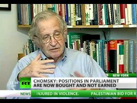 Noam Chomsky on Occupy Wall Street protests