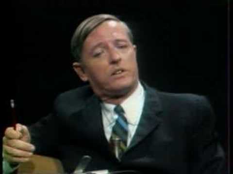 Noam Chomsky vs. William F. Buckley Debate : Part 1 of 2