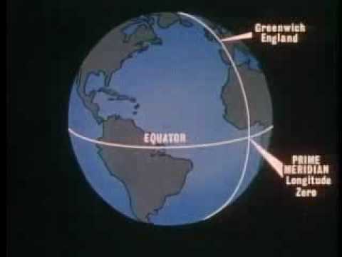 Latitude, Longitude, and Time Zones (clip)