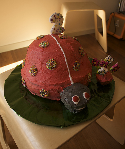 ladybird cake