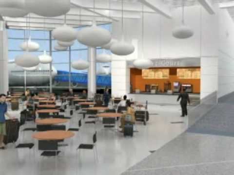 Detroit Metro Airport (DTW) New Terminal Virtual Tour