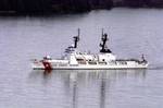 Kodiak, AK (Mar 16)--Coast Guard Cutter Mellon (WHEC 717) a 378 feet high endurance cutter patrols the waters of off Kodiak Alaska. MELLON is the third of the Coast Guard's Hamilton class High Endurance Cutters. MELLON was commissioned in 1968 at Avondale Shipyards in New Orleans. MELLON was named after Andrew W. Mellon, the 49th Secretary of the Treasury, who served during the administration of President Herbert Hoover, from 1921-1932. Her first homeport for many years was Honolulu, Hawaii, but