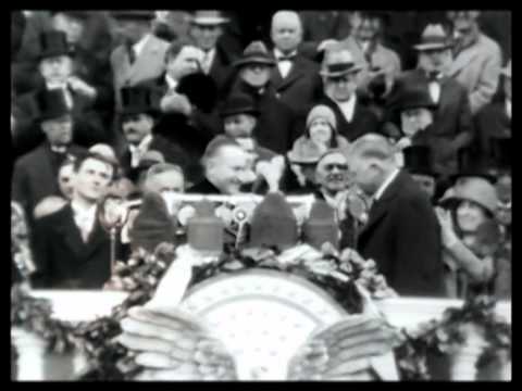 Herbert Hoover Inaugurated 1929