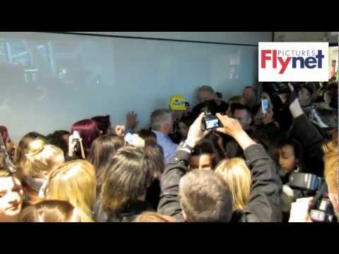 Justin Bieber arrives at London's Heathrow Airport