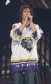 Josh Groban in concert at the Verizon Wireless Arena in Manchester, NH. He is wearing a Manchester Monarchs hockey jersey.