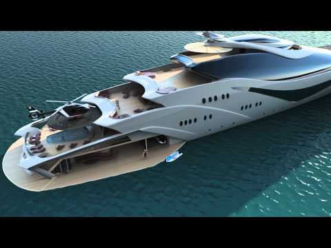 Luxurious yacht PROJECT MAGNITUDE by Opalinski designs