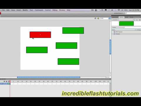 Adobe Flash Tutorial- Introduction to Symbols