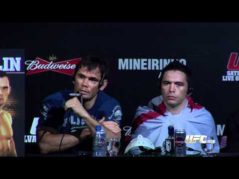 UFC 147: Rich Franklin Post Presser Highlights