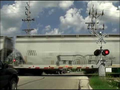 Union Pacific Freight Train with C&NW Caboose