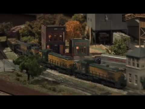 N Scale CNW Layout