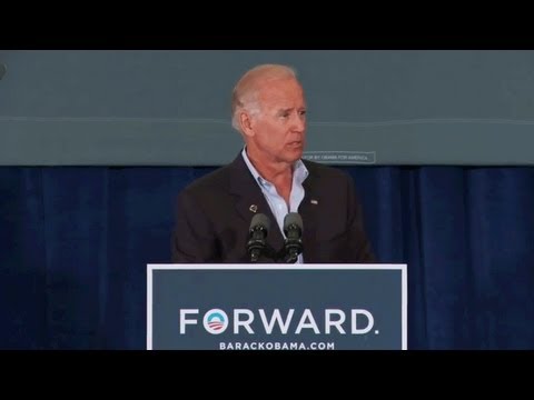 Vice President Joe Biden in Wytheville, VA