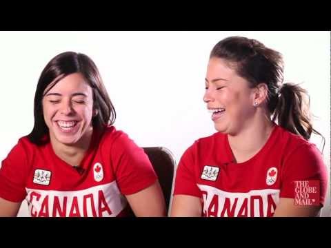 Olympic synchronized divers Roseline Filion and Meaghan Bonfeito describe their partnership