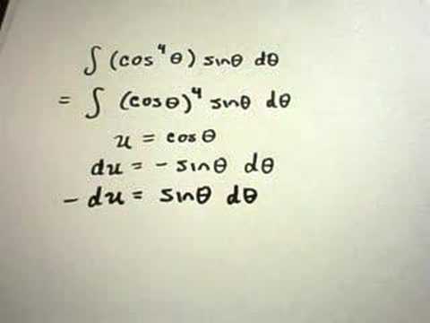 Integration using U-Substitution