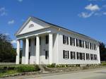 Village Hall, 2 Oak Street, Framingham, Massachusetts, USA. Built in 1834; architect Solomon Willard. Listed on the National Register of Historic Places.