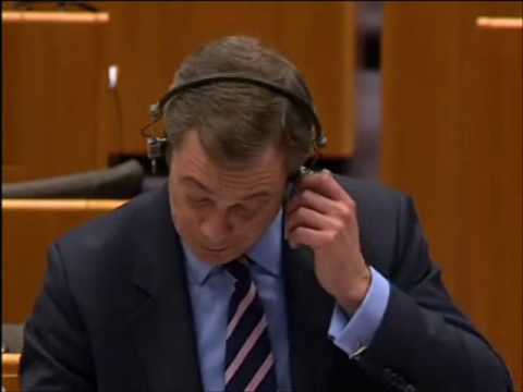 Who are you Mr President? Nigel Farage asks Van Rompuy