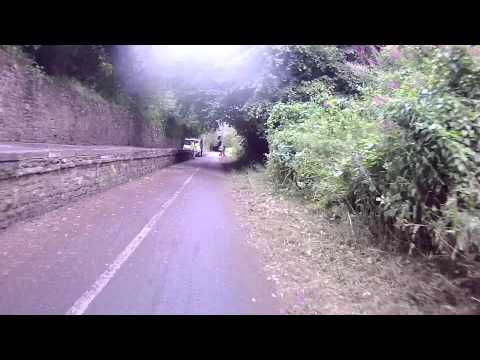 South Gloucestershire Council Streetcare cleaning up cycle path